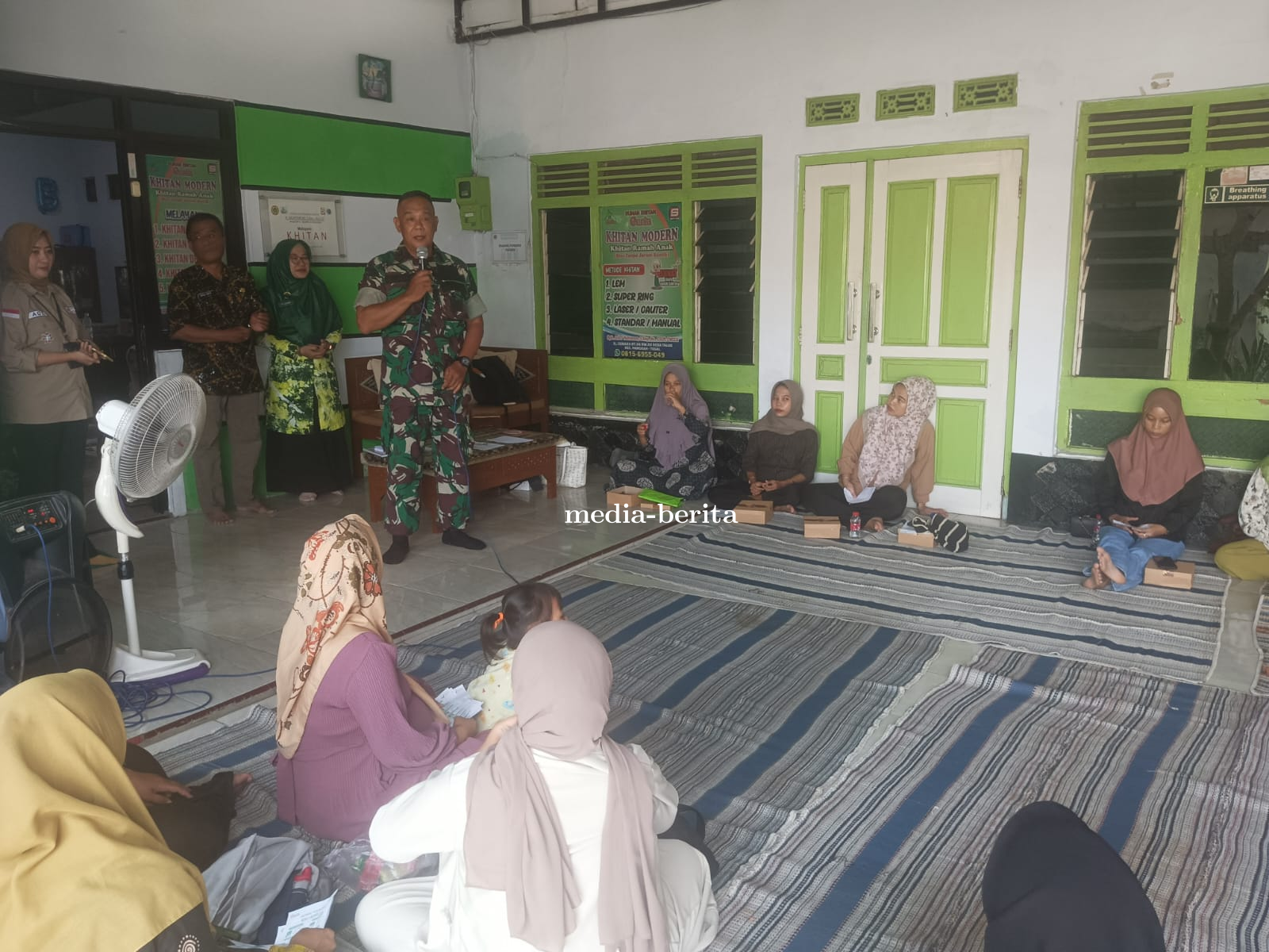 Koramil 11 Pangkah Gelar Baksos Pemeriksaan USG Gratis, Wujud Nyata Kepedulian TNI kepada Ibu Hamil