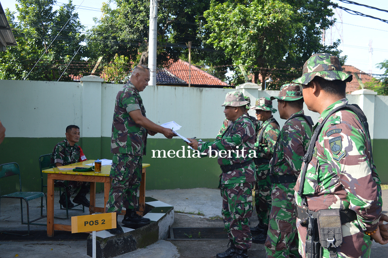 Kodim 0712 Tegal Gelar Latorjab Ter Dan Intelijen Serta UTP Jab Ter Dan Intelejen TW I TA 2024