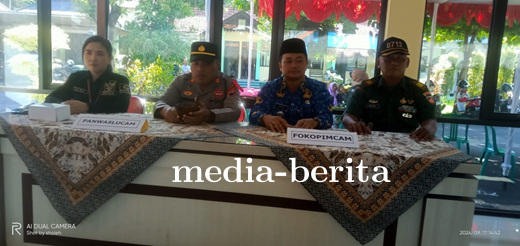 Danramil Slawi Hadiri Kirab Pilkada Serentak Tingkat Kecamatan Slawi