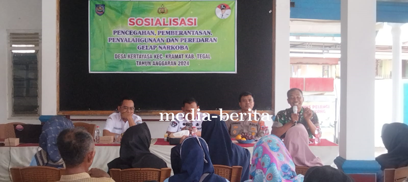 Melalui Sosialisasi, Danramil Kramat Ajak Warga Jauhi Narkoba