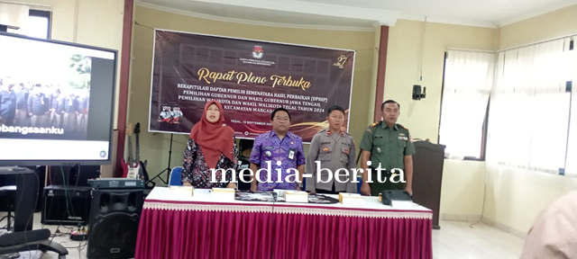 Danramil Sumurpanggang Hadiri Rapat Rekapitulasi Daftar Pemilih Sementara Hasil Perubahan Pilkada Se