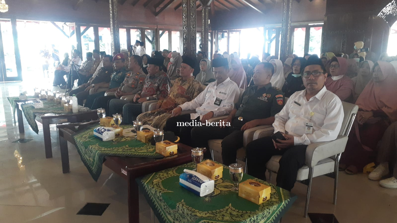 Kasdim Tegal Hadiri Tasyakuran Haji Kota Tegal Tahun 2023
