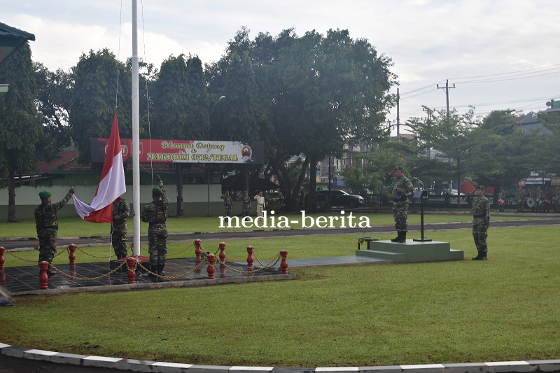 Bacakan Amanat Kasad, Dandim 0712 Tegal Pimpin Upacara 17-an
