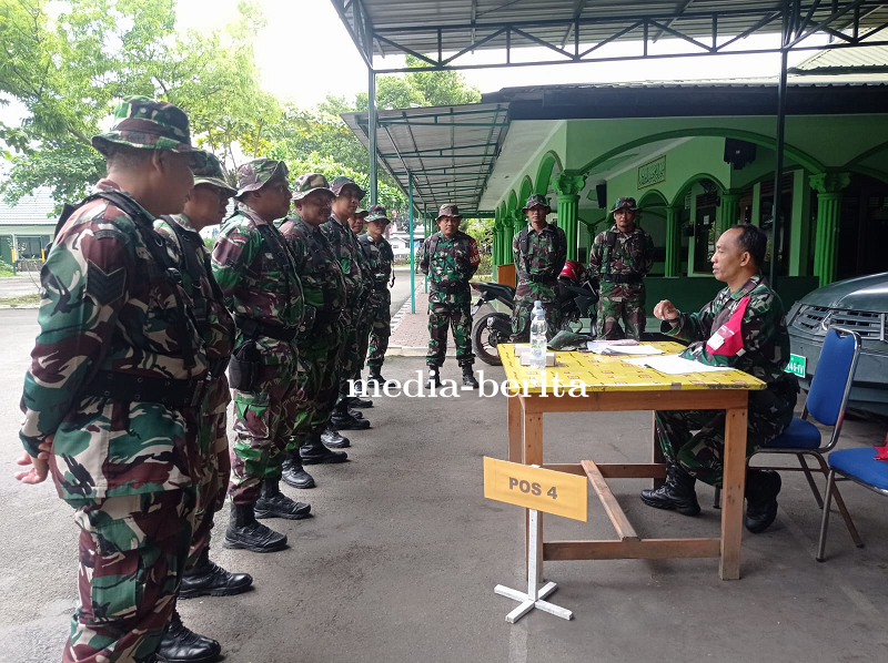 Ukur Profesionalisme Prajurit, Kodim 0712/Tegal Gelar Uji Terampil Jabatan