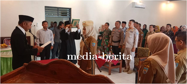 Danramil Lebaksiu Hadiri Pelantikan Perangkat Desa Lebaksiu Kidul