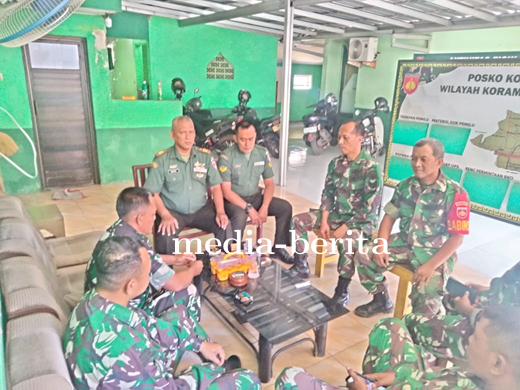  Evaluasi Kinerja, Danramil Berikan Jam Komandan Kepada Anggota