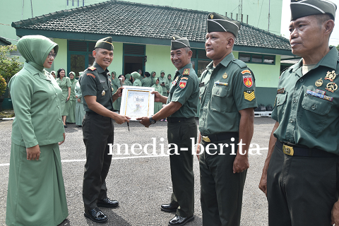 Dandim 0704 Banjarnegara Memimpin Langsung Acara Korp Raport dan Kenaikan Pangkat