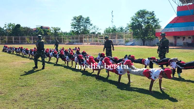Kodim Gembleng Mental Juang Kontingen KONI Brebes di Porprov XVI Jateng