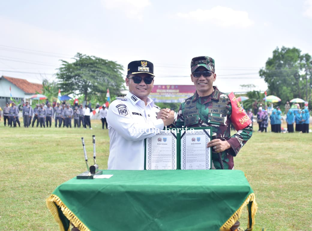 Gong Dibunyikan, TMMD Sengkuyung Tahap IV Kodim 0712 Tegal Di Desa Lumingser Resmi Dimulai