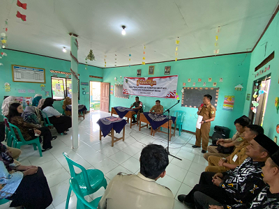 Hadiri Pelantikan Perangkat Desa Pasuruhan  Babinsa Tekankan Sinergi dan Profesionalisme