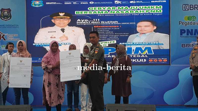 Dandim 0712 Tegal Hadiri Pembukaan Program Pengembangan Kapasitas Usaha Akbar
