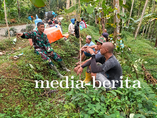 Babinsa Melaksanakan Komsos Dengan Warga Binaan
