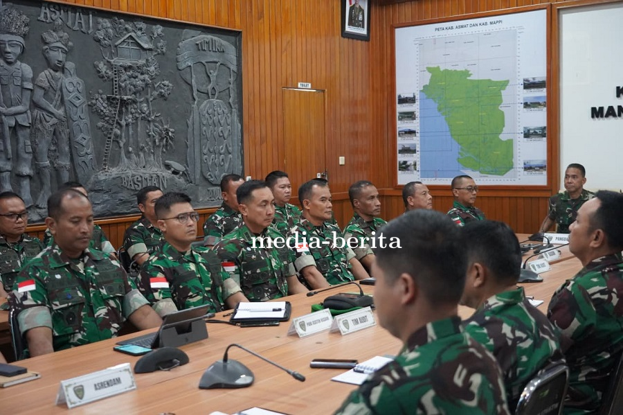 Pangdam XXIV/Mandala Trikora Buka Taklimat Awal Audit Kinerja Itjenad TA 2026