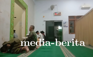 Babinsa Koramil Pangkah Sholat Subuh Berjamaah Bersama Warga Binaan