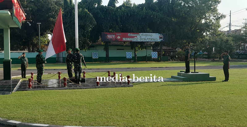 Kodim 0712 Tegal Gelar Upacara Minggu Terakhir Bulan Agustus 2024