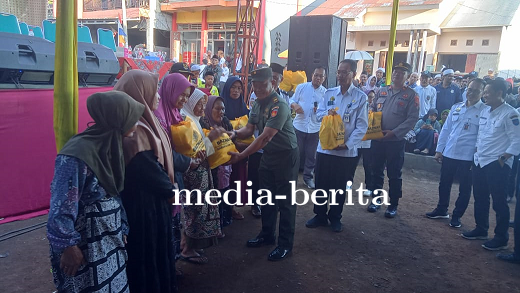 Danramil Bumijawa Damping Bupati Tilik Desa