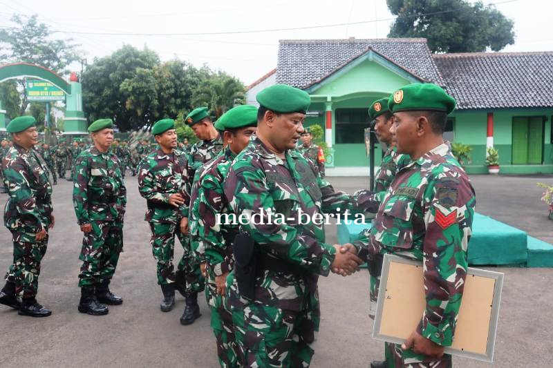 Akhir Januari 2023, Dua Anggota Kodim Brebes Purna Tugas